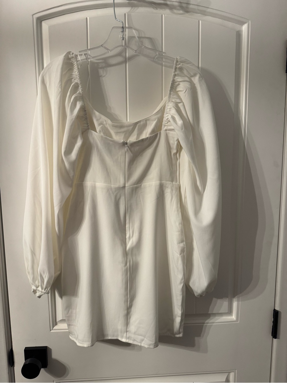 Princess Polly Ivory Puff-Sleeve Tunic Top